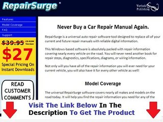 Repairsurge Repair Manual Software