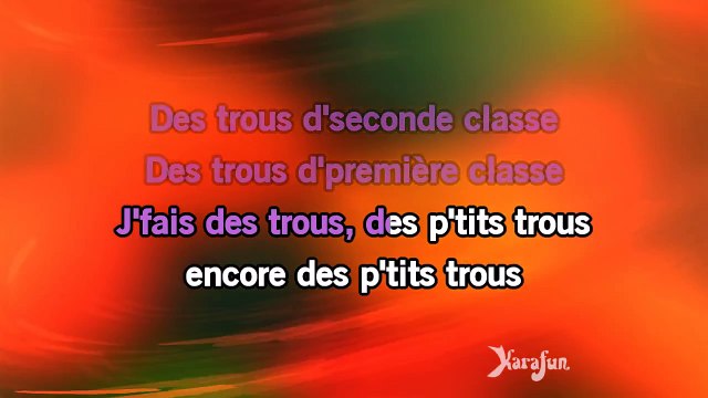 Karaoké Le poinçonneur des Lilas - Serge Gainsbourg *