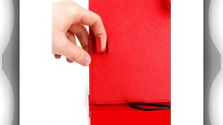 DURAGADGET Funda / Teclado ESPA?OL ROJA Para Tablets De 10 Pulgadas   L?piz Stylus   ?Gamuza