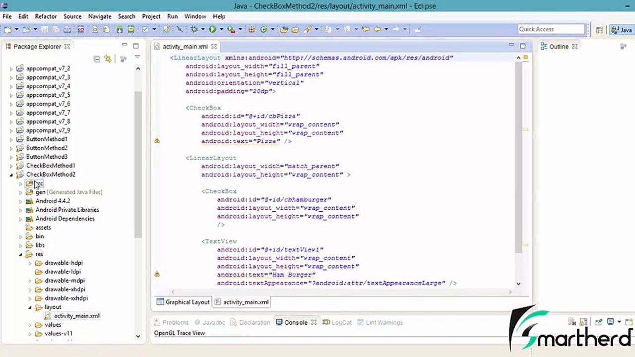 Eclipse Tutorial Android LOLLIPOP Application Development for Beginner  (85)