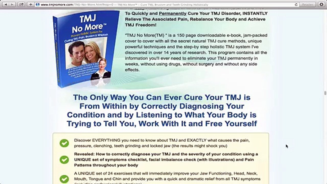 TMJ No More Review - Scam or Legit
