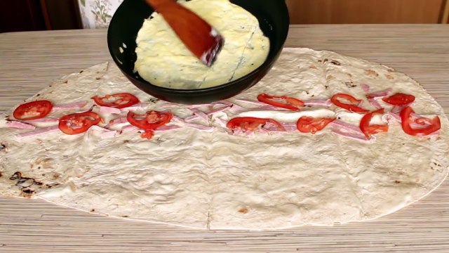 Бутерброды из лаваша. Как приготовить горячие бутерброды в лаваше