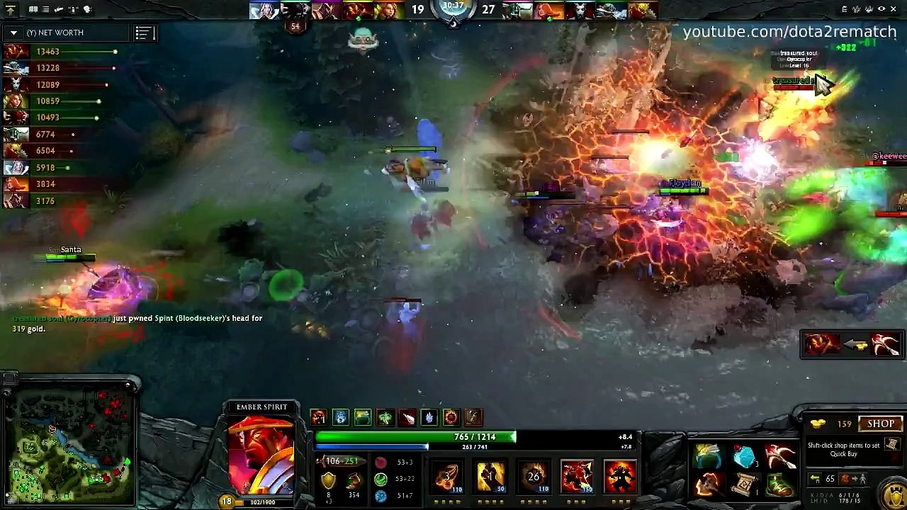 Ember Spirit MMR Gameplay Dota 2 Highlights