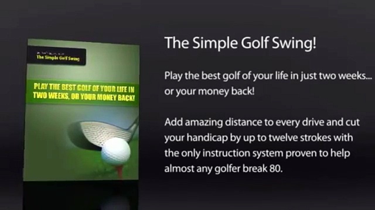 Simple Golf Swing - How To Improve Your Golf Swing | 5 Simple Steps