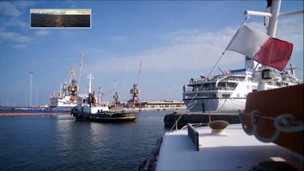 BERLIN DEPARTURE FROM HERAKLION PORT.