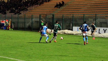 Le but de Lloyd Palun en caméra isolée face au Havre 03/02