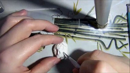 bichon frise- polymer clay dog tutorial / time lapse