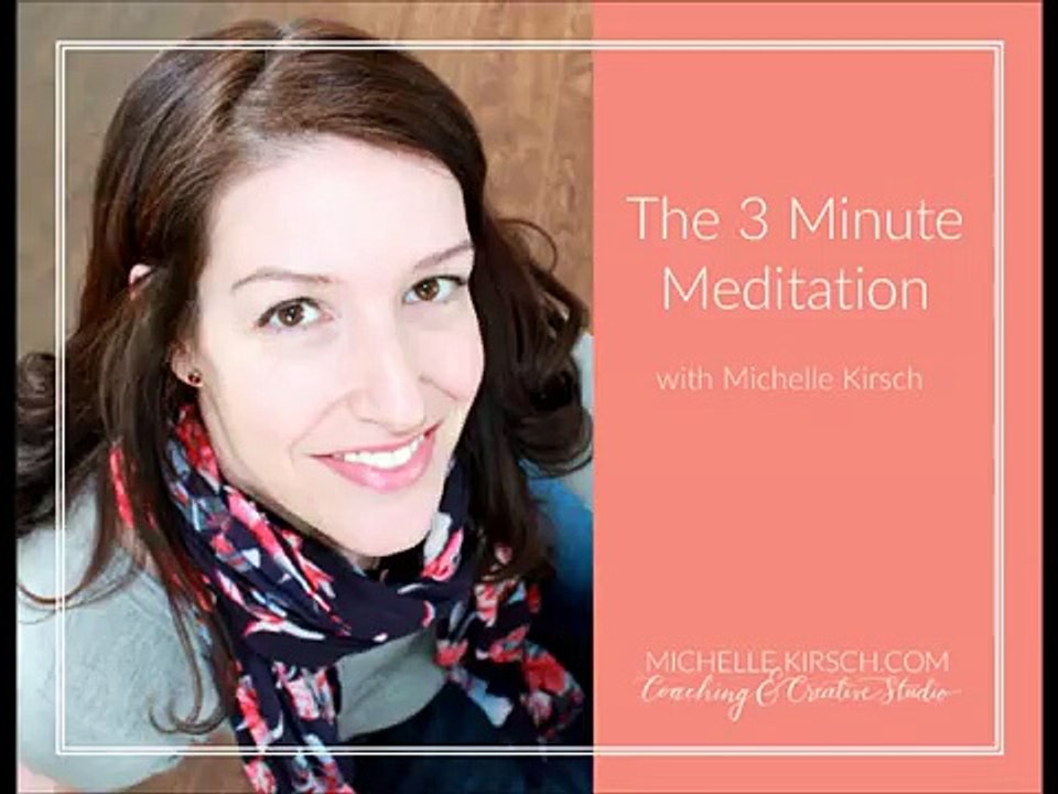Monday's 3 Minute Meditation: I am wise. I am strong.