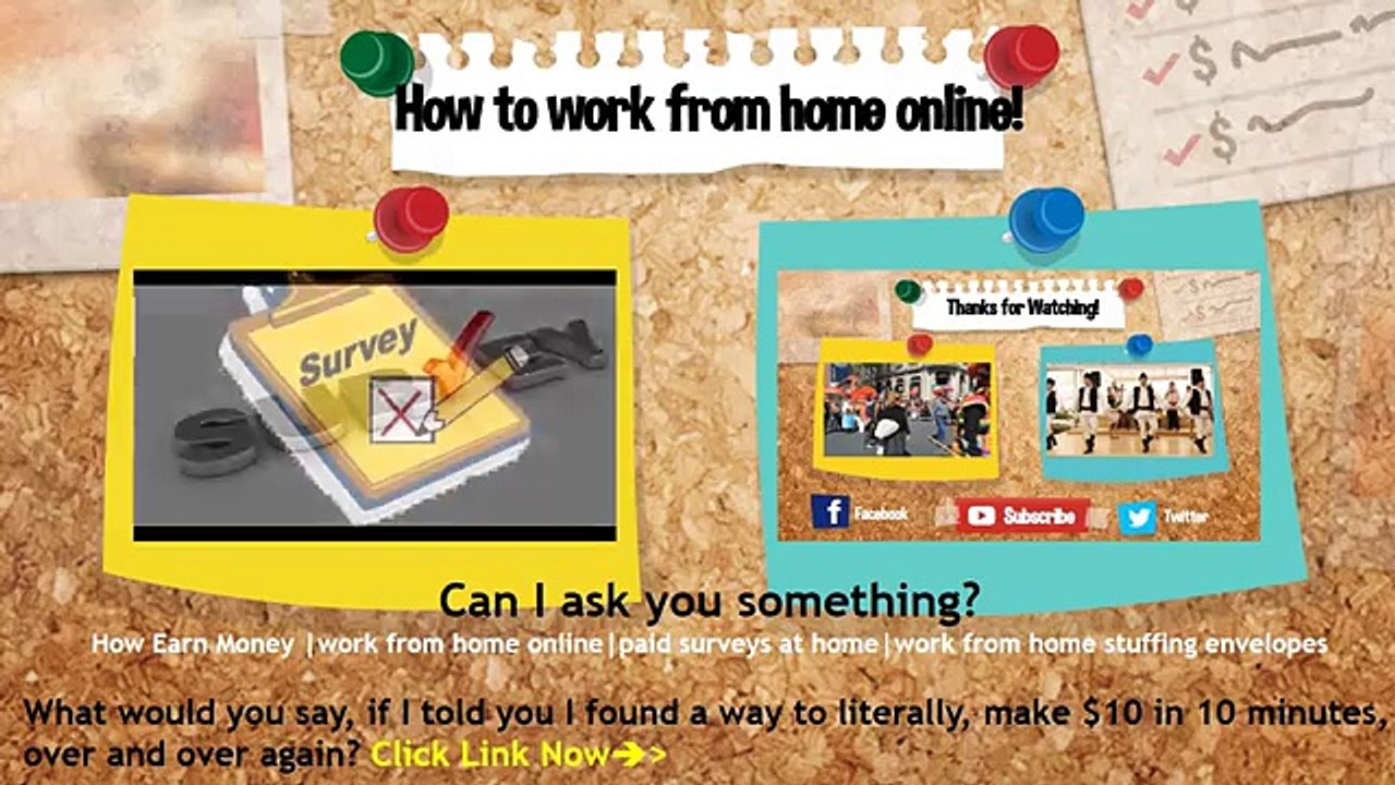 How to work from home online|paid surveys at home!