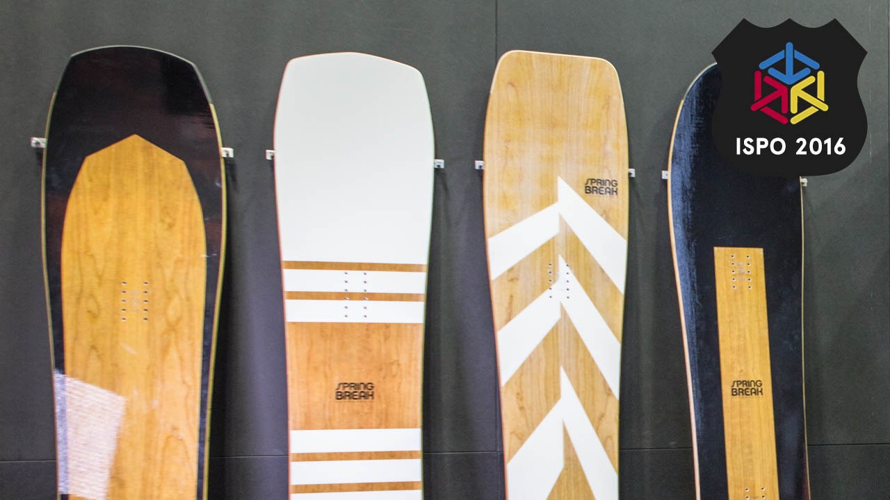 Springbreak Powder Shapes | Best New Snowboards ISPO 2016