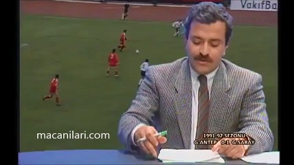 02.11.1991 - 1991-1992 Turkish 1st League Matchday 9 Gaziantepspor 0-1 Galatasaray + Post-Match Comments
