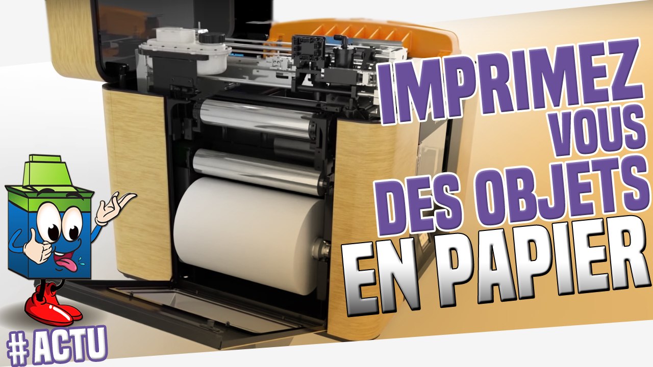 Découvrez la Mcor Arke : l'Imprimante 3D Qui Imprime Des Objets En Papier