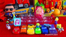 8 Surprise Eggs Unboxing Toy Story Disney Pixar Cars 2 Angry Birds Barbie Eggs like Kinder