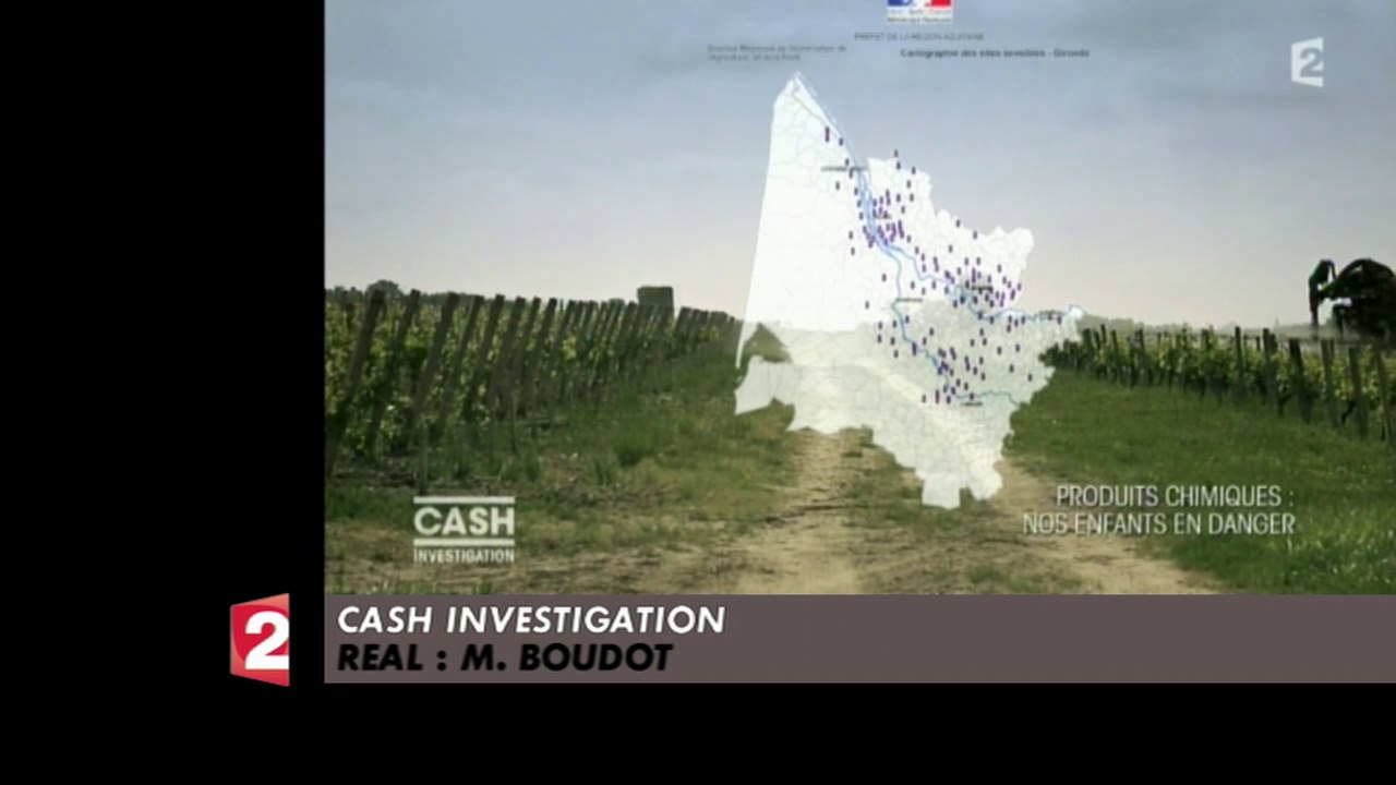 "En France, 65 000 tonnes de pesticides purs sont vendus chaque année" - Le Zapping - 3/02/15 - CANAL +