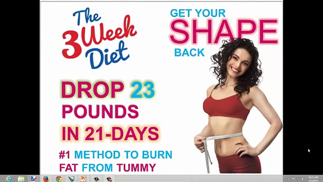 3 Week Diet Reviews | 3 Week Diet Plan | Bonus