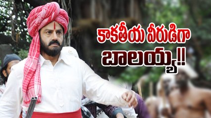 Bala Krishna's Kakateeya Veera Getup in his 100th Movie!! - Filmy Focus