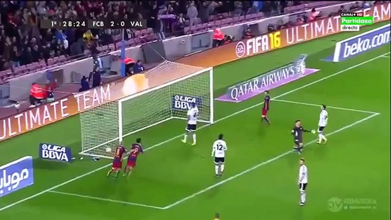La démonstration du FC Barcelone face à Valence : 7-0 !
