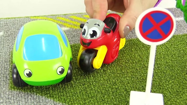 Мультики про машинки. Правила дорожного движения. Дорожные знаки