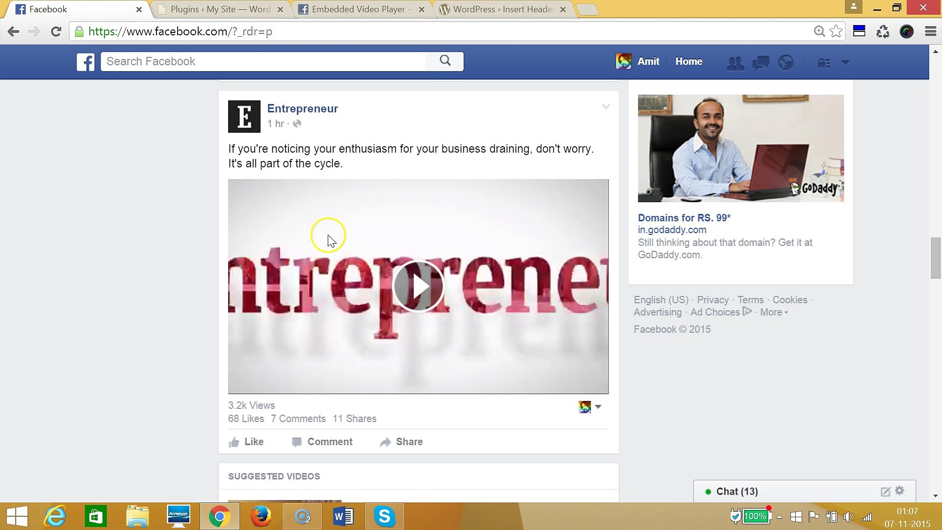 ⁣How to Embed Facebook Videos to Wordpress Post or Pages