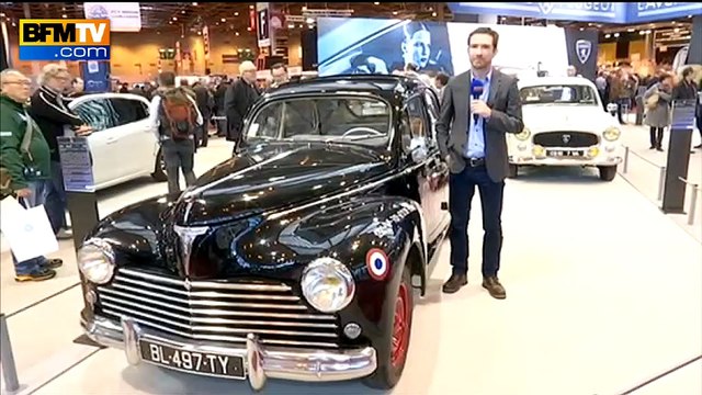 Salon Rétromobile: des classiques aux stars françaises