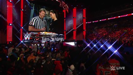 Stephanie McMahon berates Chris Jericho: Raw, January 18, 2016