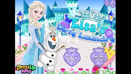 Frozen - Elsa’s Dirty Laundry English Game