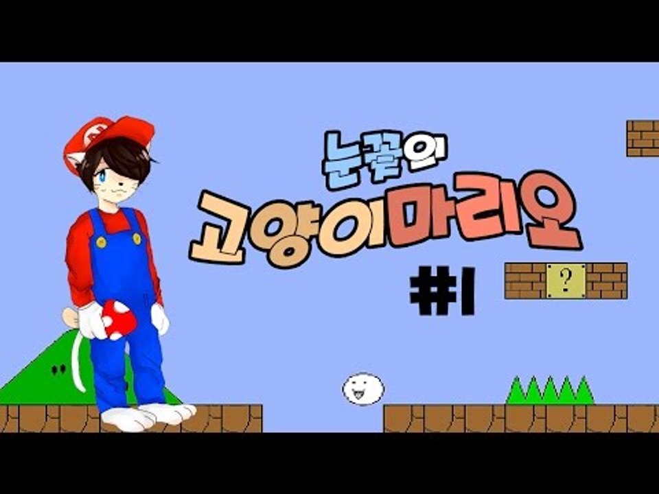 양띵TV눈꽃 [ 병맛스럽다! 고양이마리오 -1편]