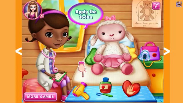 Klinika dla Pluszaków po polsku - Pracowity dzień - Owieczka/ Kotek/ Dentysta/ Zraniona Ręka