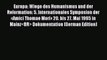 (PDF Download) Europa: Wiege des Humanismus und der Reformation: 5. Internationales Symposion