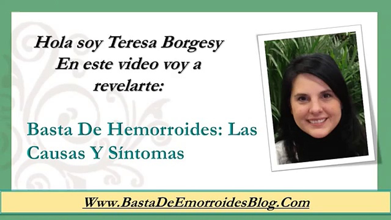 Basta De Hemorroides: Las Causas Y Síntomas