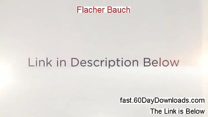Flacher Bauch Review (Test the Program Without Risk) - SHOULD YOU BUY IT?