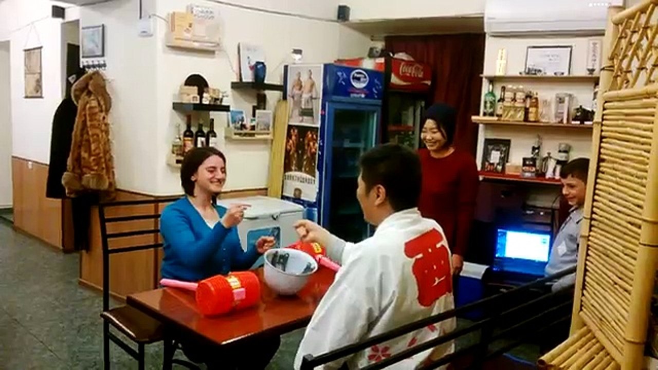 On 31.01.2016 Interesting Party at  “Sakurada” Japanese Restaurant 3-v (Funny Videos 720p)