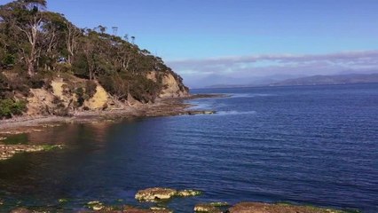 Satellite Island off of Tasmania