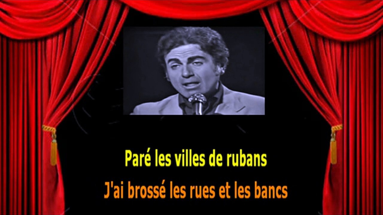 Karaoké Guy Béart - Les couleurs du temps