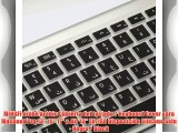 MiNGFi ?rabe Arabic Cubierta del teclado / Keyboard Cover para MacBook Pro 13 15 17