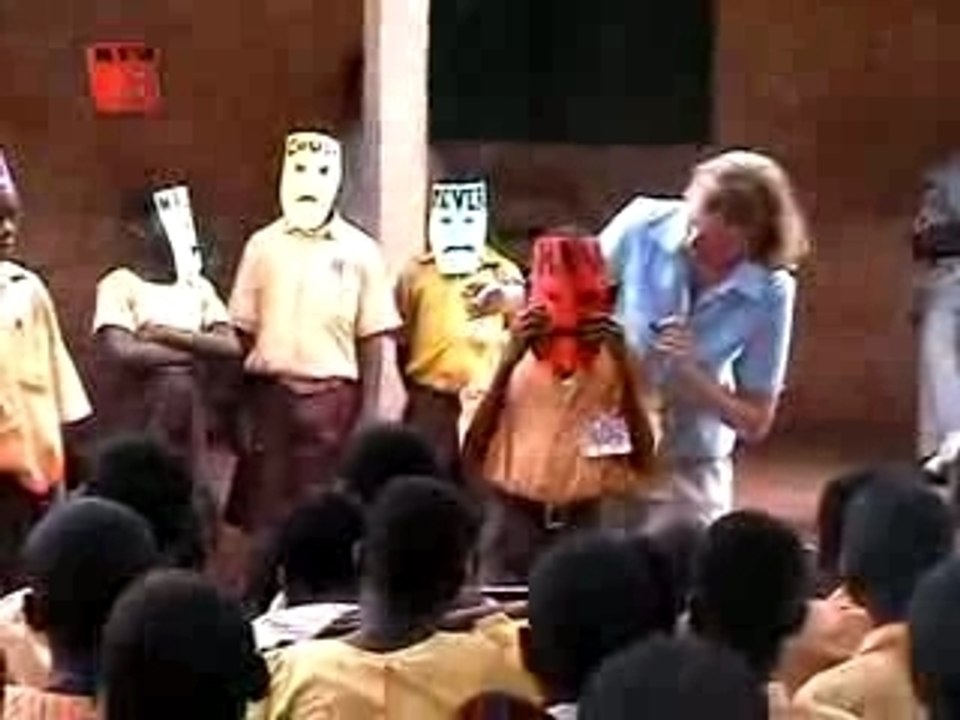 Aids-Aufklärung in Akatsi, Ghana
