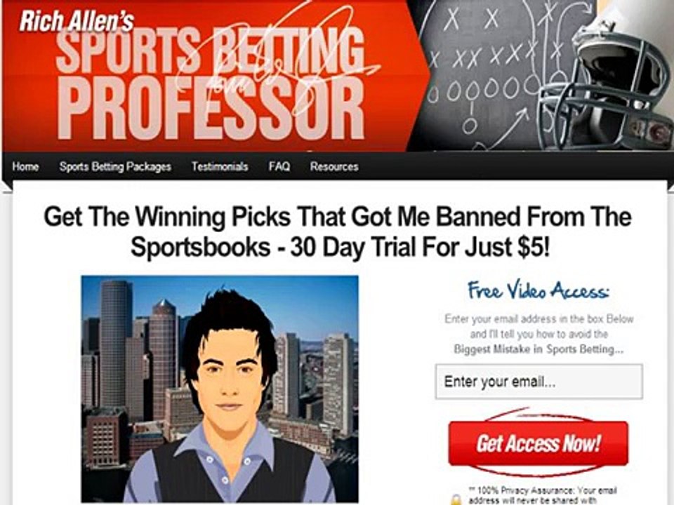Rich Allen Sports Betting Professor Review | Sports Betting Professor Ma