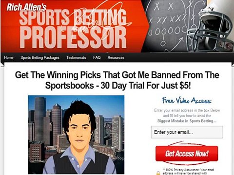 Rich Allen Sports Betting Professor Review | Sports Betting Professor Ma