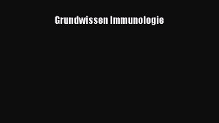 Grundwissen Immunologie  Free Books