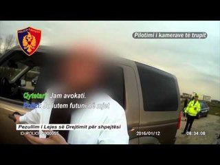 Report TV -  Kamerat e trupit 'kapin' avokatin dhe të dehurin, refuzojnë gjobat