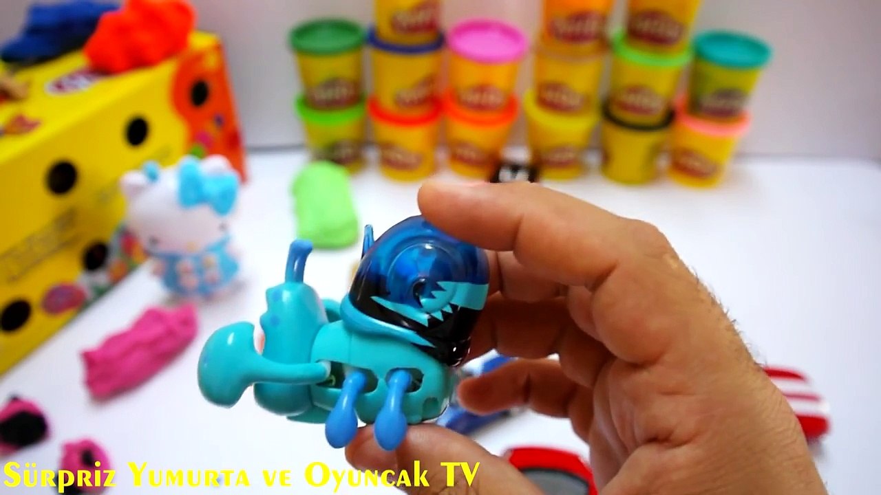 Play Doh Oyun Hamuru 100 Sürpriz Yumurta Oyuncak Açımı
