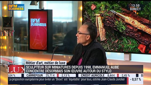 Métiers d'art, Métiers de luxe: Graveur et Bronzier – 03/02