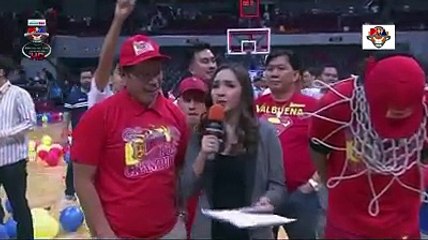 Coach Leo and MVP Chris Ross Interview after the Game