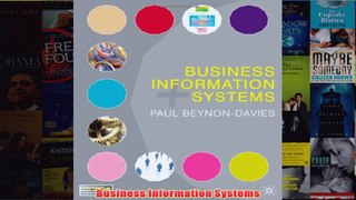 Download PDF  Business Information Systems FULL FREE