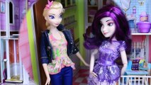 KidKraft Dollhouse for Frozen Elsa, Descendants & Barbie Dolls Country Estate Wooden Doll