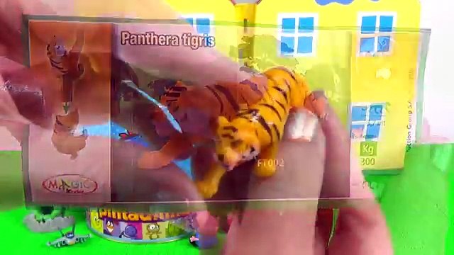 Peppa Pig Deu ao George SURPRESA GIGANTE DO HOMEM ARANHA Galinha Pintadinha Massinha Play Doh