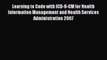 Learning to Code with ICD-9-CM for Health Information Management and Health Services Administration