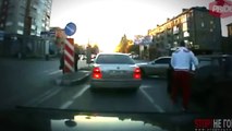 Russia Road Rage dashcam Compilation and Motoryclec crashed