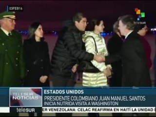 Santos llega a EE.UU. para conmemorar 15 años del Plan Colombia