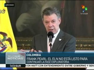 Frank Pearl: al ELN se le está acabando el tiempo para diálogos de paz
